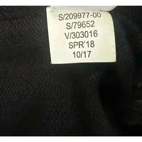 Athleta Black Nirvana Go To Long Sleeve Cross Back Super Soft Sweatshirt Dress M - Picture 8 of 9